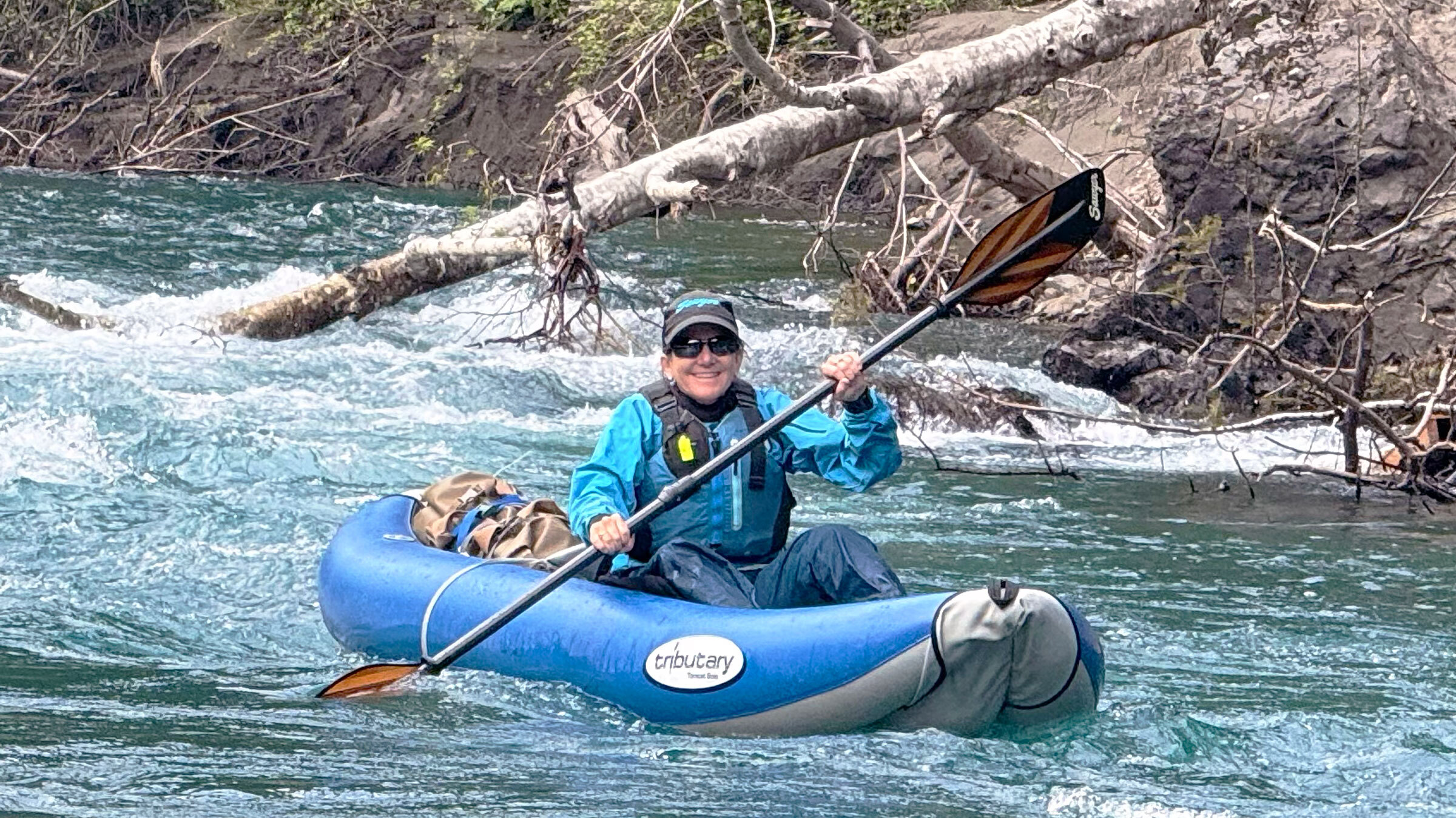 Demo rafts and kayaks on the Rogue River