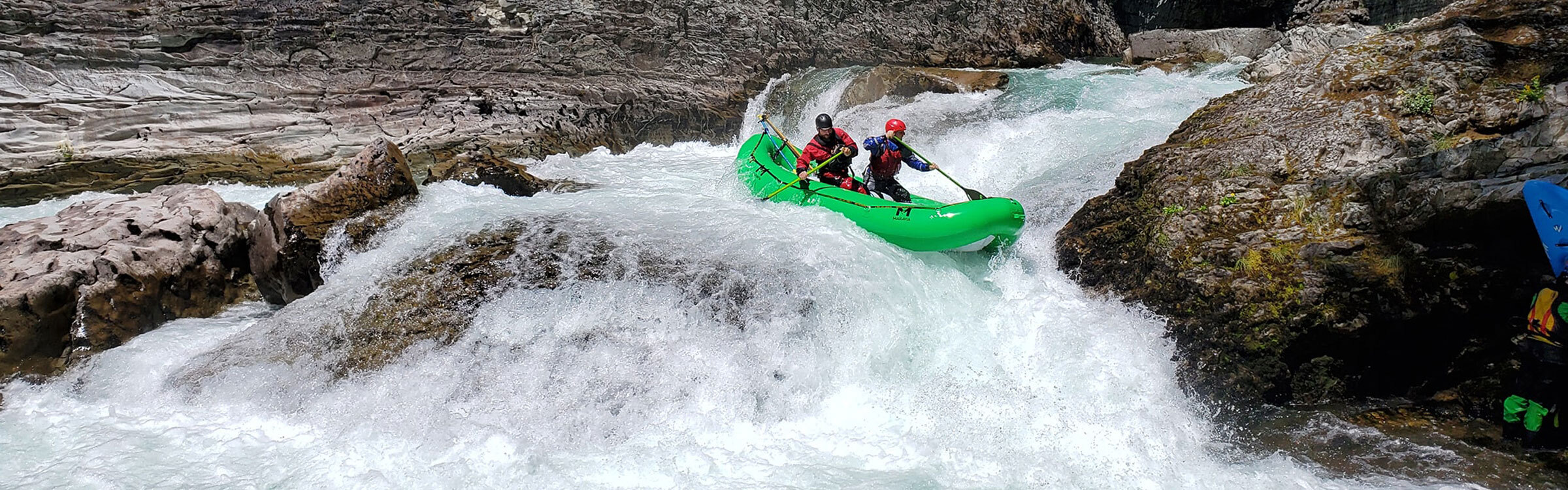 Robert Delgado whitewater rafting in the Pacific Northwest