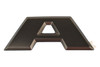 Logo "A" RAM zwart achterklep