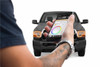 Dodge Ram W/Quad LED profile prism Halo's oranje
