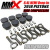 6.4L HEMI Mahle +0.035 Bore 2618 Forged High compr Pistons