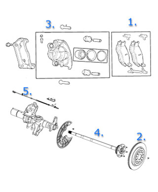 19+DT Rear Wheel Build Kit