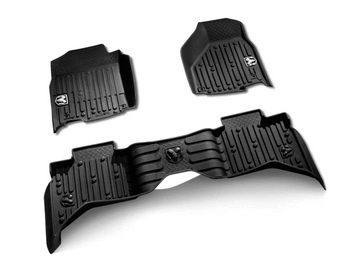 All-Weather Vloer matten Crew Cab 13+ V+A