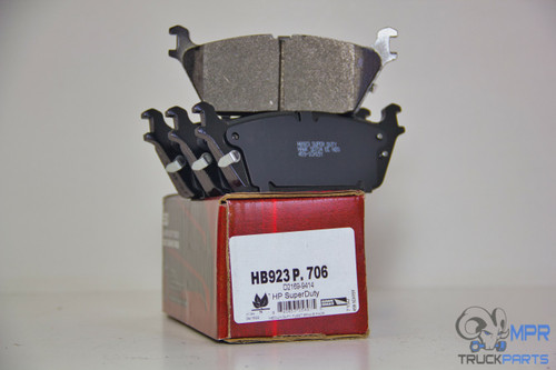 Hawk SuperDuty remblokken achterzijde RAM 1500 19+ DT