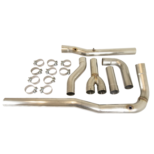 Ram 1500 TSP 09-18 19+ classic 3" T304 RVS NON Catted Y-Pipe