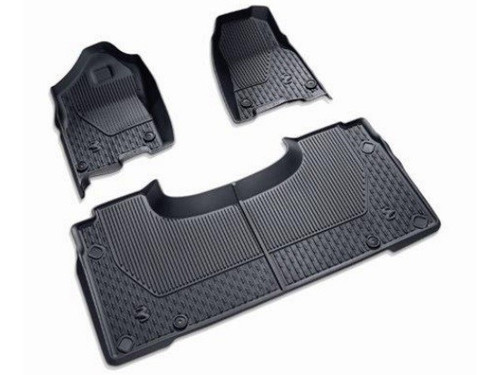 All Weather Mats Front+Rear DT Crew cab 19+ Black
