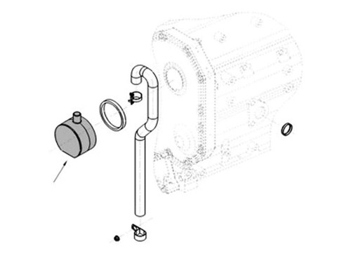 Crankcase vent  5.9 Cummins