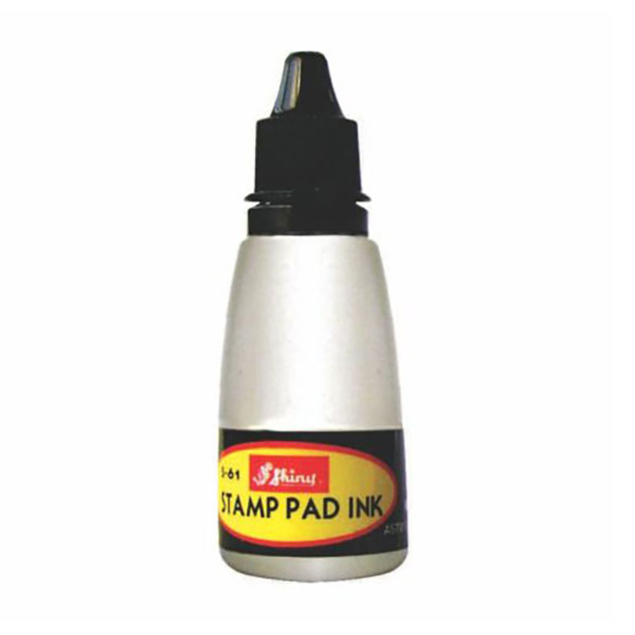 Self-Inking Stamp Ink - 1oz Refill Bottle- Black : : Office  Products