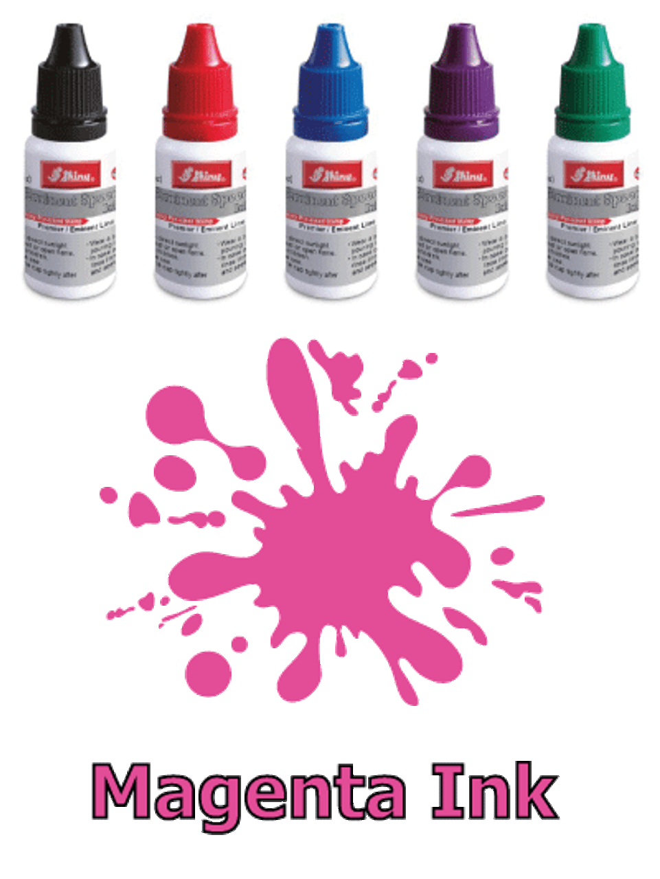 Shiny Supreme 2 ounce (60 ml) Stamp Refill Ink