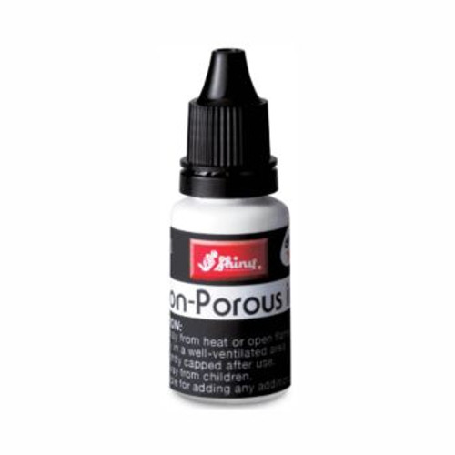 Shiny Non Porous Ink 2oz Bottle Black