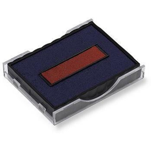 Shiny Printer Line S-408 Replacement Ink Pad 2 Color Blue and Red