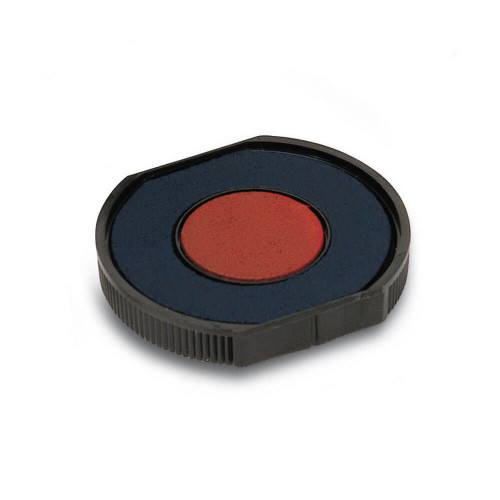 Colop E/R40/2 Replacement Ink Pad 2 Color Blue and Red