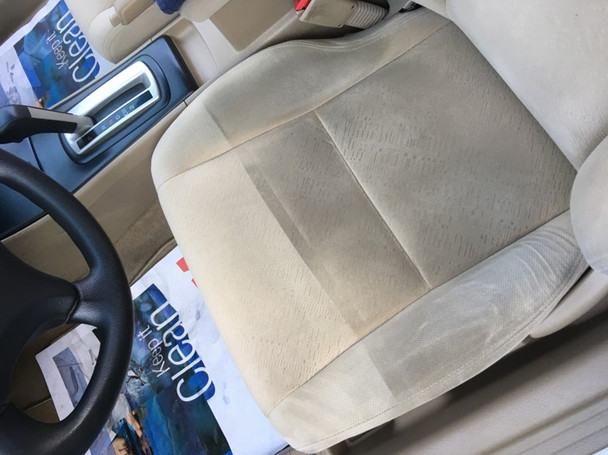 50/50 Car seat cleaned by Brian Wilson