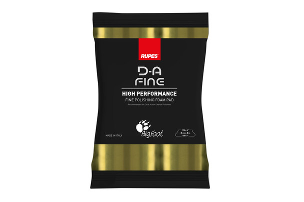 Rupes D-A High Performance Fine Pad - Yellow 7 IN