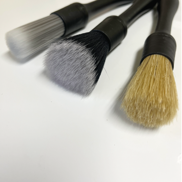 Detail Trio auto detailing 3 brush set