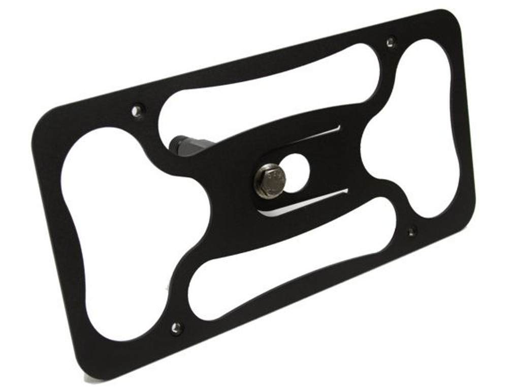 Dewhel Front Bumper Tow Hook License Plate Mount Bracket Holder for  Volkswagen MK6 Audi