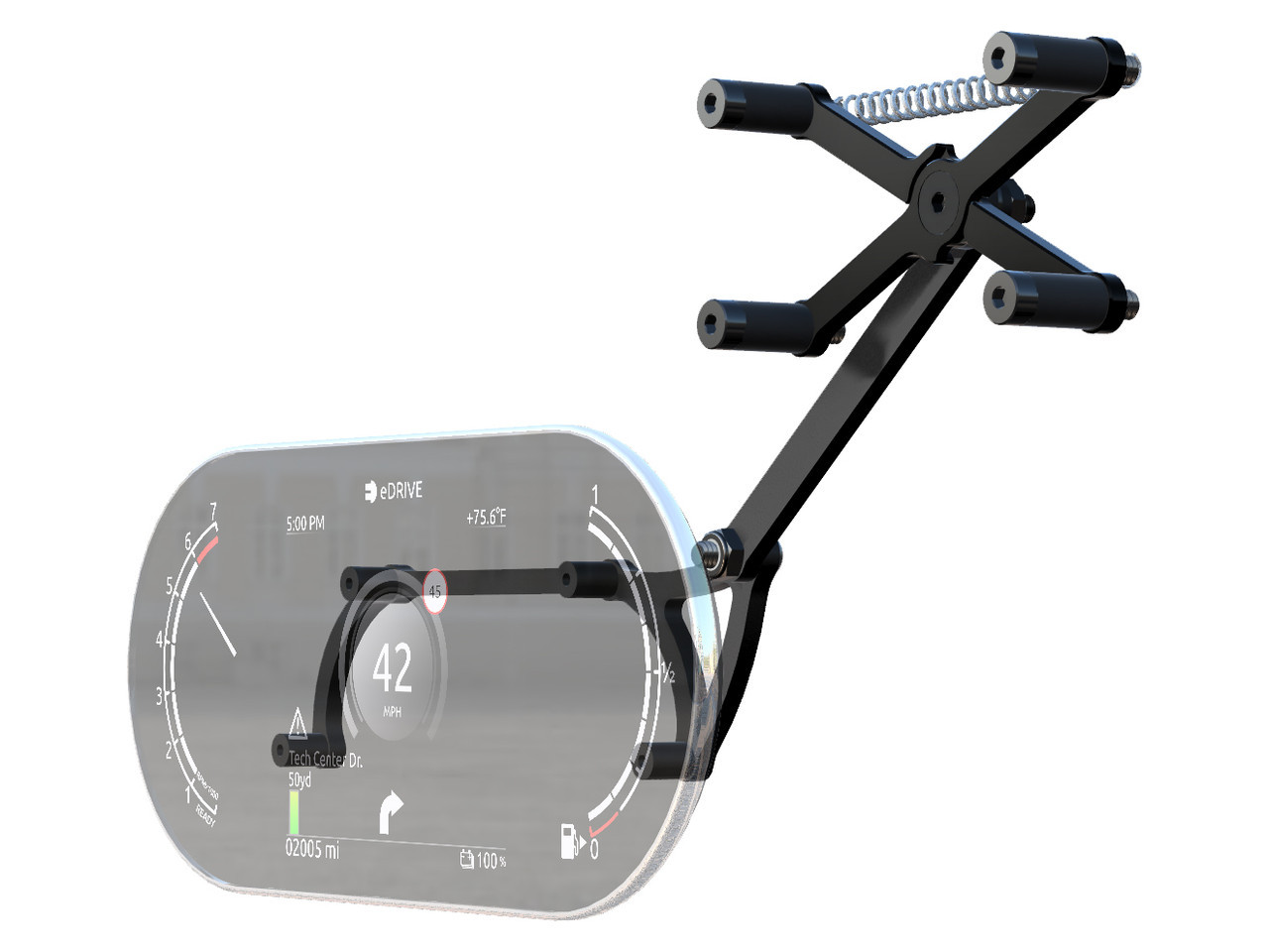 MINI Cooper F56 Phone Holder | Scissor Phone Mounts | CravenSpeed