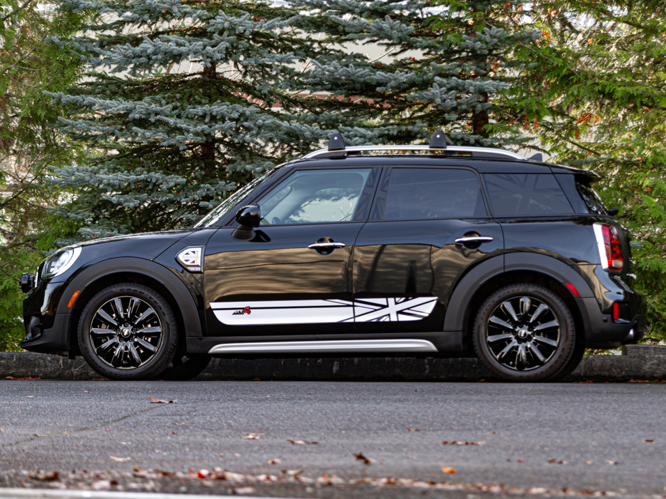 Mini Countryman Lettering Decal Sets for MINI Countryman F60 2017 to 2024 Union Jack Side Stripes ...