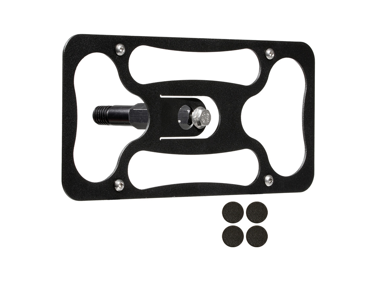 The Platypus License Plate Mount for Porsche Boxster 987 2006 to 2012