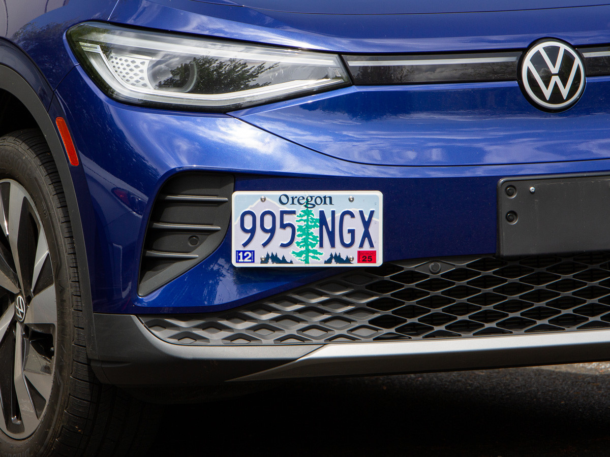 The Platypus License Plate Mount for 20212022 Volkswagen ID.4