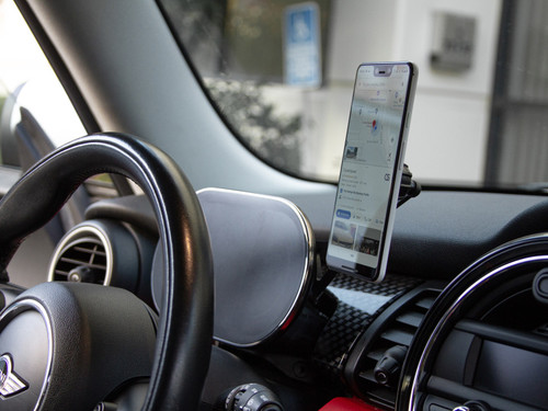 The Gemini Phone Mount for MINI Cooper F56 2014 to 2024 Digital Cluster - Magnet