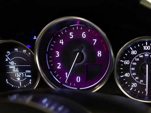 Billet Tach Dial for Mazda MX-5 Miata 4th gen ND 2016 to 2023 ND1 (2016-2018) Purple