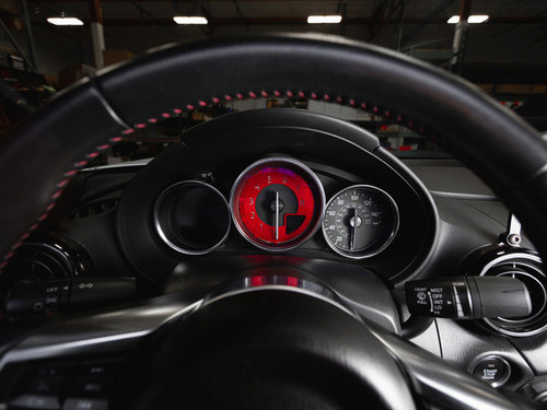 Billet Tach Dial for Mazda MX-5 Miata 4th gen ND 2016 to 2023 ND1 (2016-2018) Red