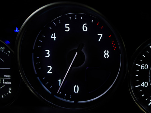Billet Tach Dial for Mazda MX-5 Miata 4th gen ND 2016 to 2023 ND2 (2019-2023) Purple