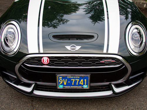 Decal Sets for MINI Clubman F54 2016 to 2024 JCW Front Lip Gloss Red