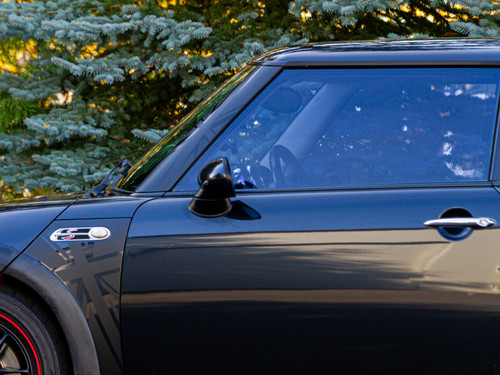 Decal Sets for MINI Cooper R53 2001 to 2006 Union Jack A-Pillar Matte Black