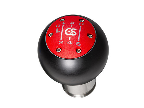 Shift Knob for Audi A3 8P 2006 to 2013 6-Speed Red