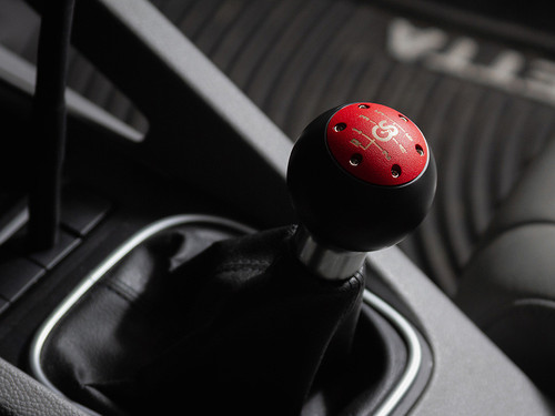 Shift Knob for Audi A5 B8 - 8T 2008 to 2017 6-Speed Red