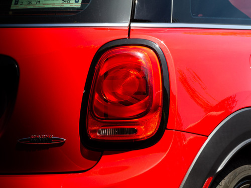 Decal Sets for MINI Cooper F55 2014 to 2024 Union Jack Tail Light Overlays Transparent Dark Gray