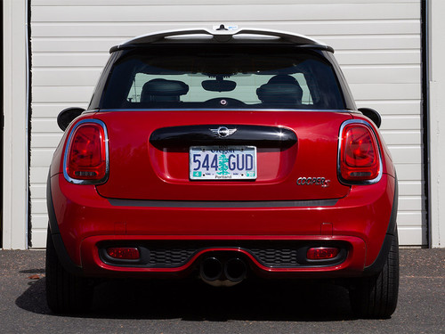 Decal Sets for MINI Cooper F55 2014 to 2024 Union Jack Tail Light Overlays Transparent Dark Gray