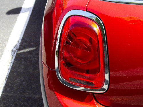 Decal Sets for MINI Cooper F56 2014 to 2024 Union Jack Tail Light Overlays Transparent Dark Gray