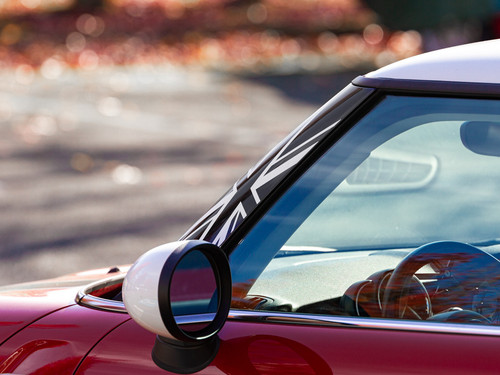 Decal Sets for MINI Cooper F55 2014 to 2024 Union Jack A-Pillar Matte White