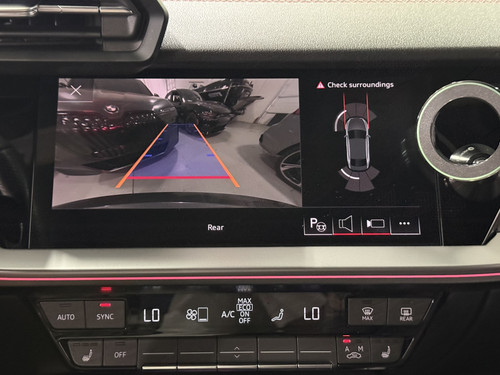 Once installed on the front bumper, the Action Cam should not interfere with the parking/proximity sensors. 