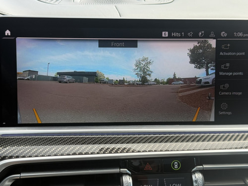 The Action Cam Bumper Mount may be slightly visible on the front-view camera.