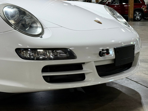 Action Cam Bumper Mount shown on a 2008 Porsche Carrera S 997.1. Compatible with 997.2 models.