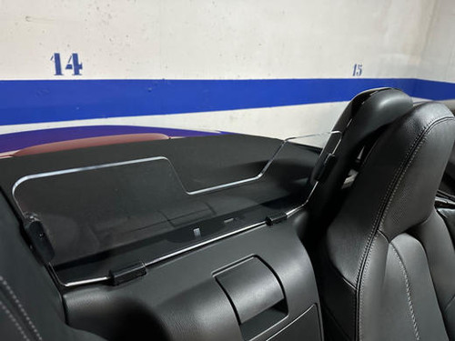 Clear Acrylic Wind Deflector for Mazda MX-5 Miata 4th gen ND 2016 to 2025