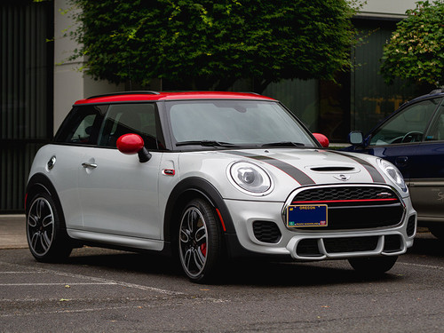 Blackout Beltline Trim Decal Kit for MINI Cooper Coupe R58 2012 to 2015 Gloss Black