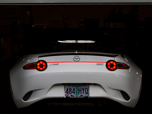 Rear LED Lighting Strip Lights up the rear