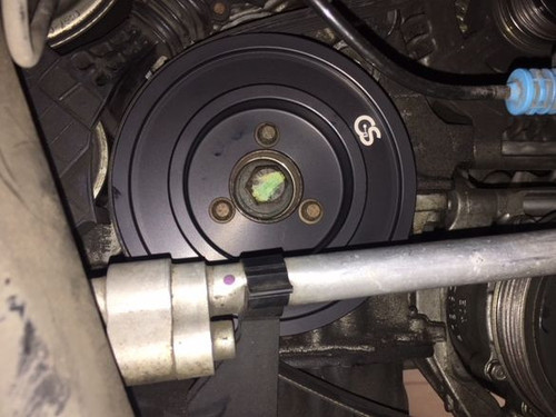 Lightweight Pulleys for MINI Paceman R61 2013 to 2016 Stock Size Crank Pulley