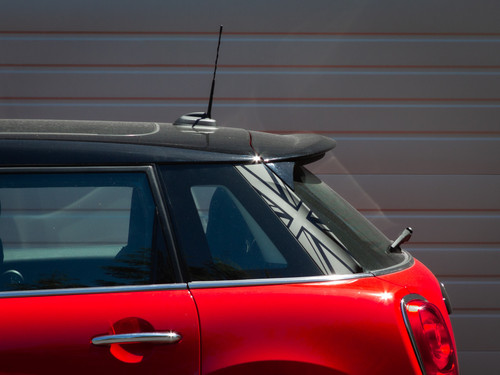 Decal Sets for MINI Cooper F55 2014 to 2024 Checkered D-Pillar Gloss Black