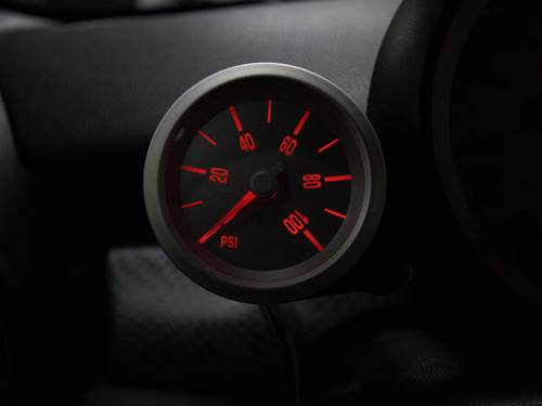 Performance Gauges for All Vehicles Marshall Instruments - Oil Temperature (°F) Chrome Bezel