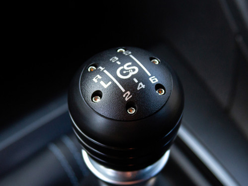 Swappable Shift Knob Cap on a Toyota GR86, black