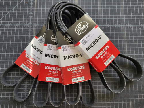 Gates Micro-V Serpentine Belt array