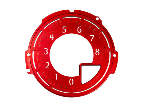 Red Edition Billet Tachometer Dial for ND Miata