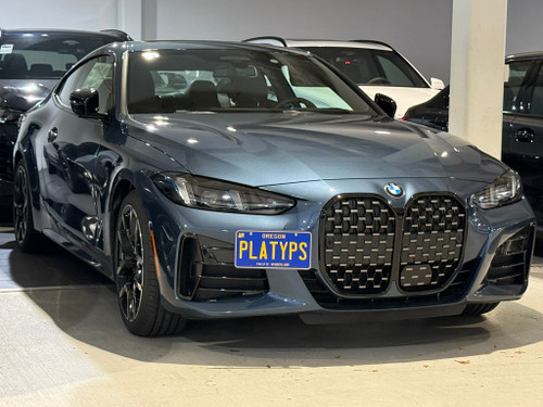 The Platypus License Plate Mount for BMW 4 Series G22, G23, G82, G83 2021 to 2026 430i