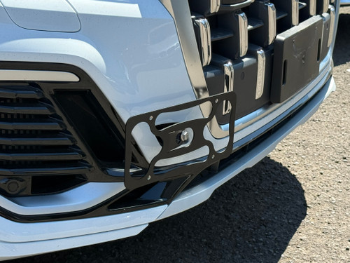 The Platypus License Plate Mount for Audi Q8 2019 to 2026